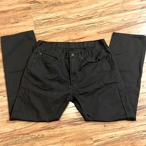 Mens Charcoal Levi’s 505